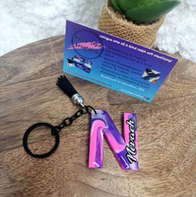 Load image into Gallery viewer, Acrylic Alphabet Bag Tags - design your own