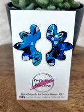 Load image into Gallery viewer, "Blue Cosmo" -Angel Studs