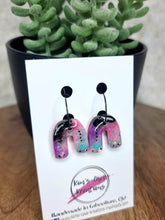 Load image into Gallery viewer, Organic Small Rainbows- Thin Hoops