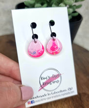 Load image into Gallery viewer, Organic Small Tear Drop - Thin Hoops