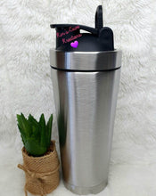 Load image into Gallery viewer, 25oz Protein Shaker (approx. 739mls)