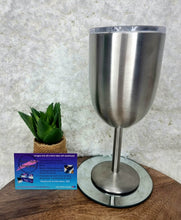 Load image into Gallery viewer, 14oz Wine Goblet Tumbler (approx. 414ml)