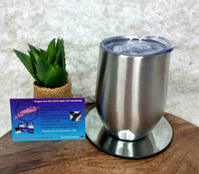 Load image into Gallery viewer, 12oz Stemless Wine Tumbler ( approx.350ml)