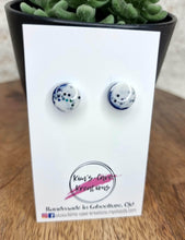 Load image into Gallery viewer, 12mm Resin Stud Earrings
