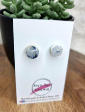 Load image into Gallery viewer, 12mm Resin Stud Earrings
