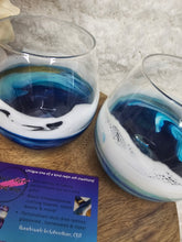 Load image into Gallery viewer, Stemless wine glasses - Ocean Inspired
