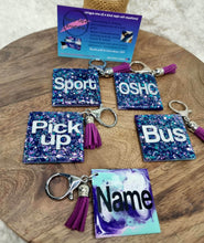 Load image into Gallery viewer, After School Bag Tags (4pk) - design your own
