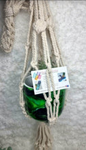 Load image into Gallery viewer, Ceramic Hanging Pots - Macrame Hanger
