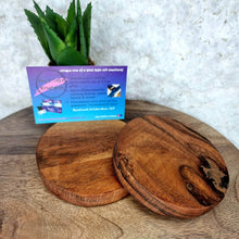 Load image into Gallery viewer, Acacia Wood Coasters
