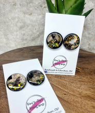 Load image into Gallery viewer, 25mm Handpainted Earrings - Studs
