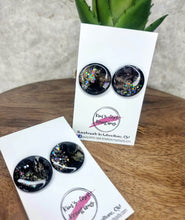 Load image into Gallery viewer, 25mm Handpainted Earrings - Studs
