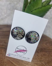 Load image into Gallery viewer, 25mm Handpainted Earrings - Studs
