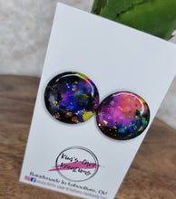 Load image into Gallery viewer, 25mm Handpainted Earrings - Studs
