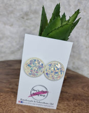 Load image into Gallery viewer, 25mm Handpainted Earrings - Studs
