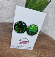 Load image into Gallery viewer, 25mm Handpainted Earrings - Studs
