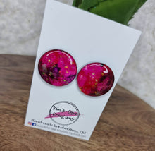 Load image into Gallery viewer, 25mm Handpainted Earrings - Studs
