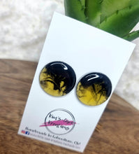 Load image into Gallery viewer, 25mm Handpainted Earrings - Studs
