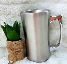 Load image into Gallery viewer, 20oz Beer Mug Tumbler with lid &amp; handle (approx. 591ml)
